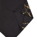 Black Marble Pattern Golden Printed Duvet Cover and Pillowcase Bedding Set, with A Light Luxury High-end Creative Design Three-piece Bedding Set, Soft and Comfortable Bedding Suitable for All Seasons