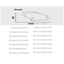 Bohemian Style 3pcs Duvet Cover Set - Breathable and Soft Polyester Material with Zipper Closure - Includes 1 Duvet Cover and 2 Randomly Cut Pillowcases (Patterns May Vary), Filler Not Included