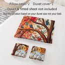 2/3pcs Tree of Life Patchwork Quilt Cover Set, 1 Duvet Cover + 1/2 Pillowcases (Pillow Inserts Not Included), All-Season Home & Dormitory High-Definition Print