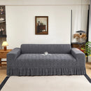 Jacquard sofa cover for all seasons, with high elasticity.