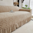 Jacquard sofa cover for all seasons, with high elasticity.