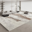 Minimalist Italian rugs for the living room.