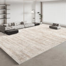 Minimalist Italian rugs for the living room.