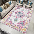 Bohemian rugs for the living room.