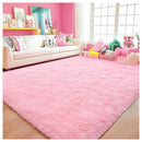 Long, fluffy rug for the living room.