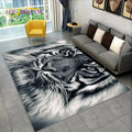 3D Tiger Leopard Cheetah Lion Wolf Area Rug,