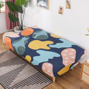 Elastic sofa bed cover, printed protective cover.