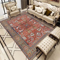 Bohemian rugs for the living room.