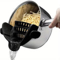 1 unit, Colander, Pot Drainer, Adjustable Colander with Clip