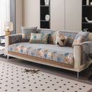 Boho Full Moon Tree Jacquard Chenille Sofa Cover for Living Room