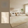 Cream Style Living Room Decoration Washable Carpet
