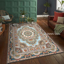 Bohemian rugs for the living room.