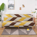 Elastic sofa bed cover, printed protective cover.