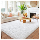 Long, fluffy rug for the living room.
