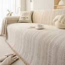 3-seater sofa cover with herringbone pattern.