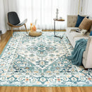 VIKAMA 1PC Persian National Style Crystal Velvet Carpet