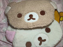 Cartoon Rilakkuma plush rug, soft and fluffy rug with the Korilakkuma bear.