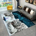 3D Tiger Leopard Cheetah Lion Wolf Area Rug,