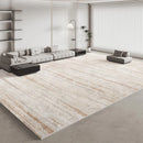Minimalist Italian rugs for the living room.