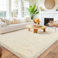 Long, fluffy rug for the living room.