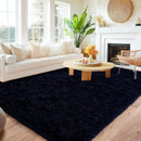 Long, fluffy rug for the living room.