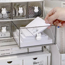 Desk organizer for stationery items with drawers