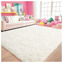 Long, fluffy rug for the living room.