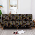 Elastic sofa bed cover, printed protective cover.