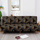 Elastic sofa bed cover, printed protective cover.