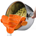 1 unit, Colander, Pot Drainer, Adjustable Colander with Clip