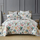 100% Cotton Quilted Bedspread for Queen/King Bed.