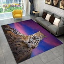 3D Tiger Leopard Cheetah Lion Wolf Area Rug,
