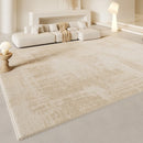 Cream Style Living Room Decoration Washable Carpet