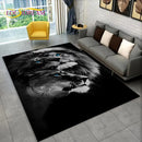 3D Tiger Leopard Cheetah Lion Wolf Area Rug,