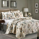 100% Cotton Quilted Bedspread for Queen/King Bed.