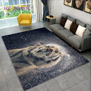 3D Tiger Leopard Cheetah Lion Wolf Area Rug,