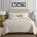 100% Cotton Quilted Bedspread for Queen/King Bed.