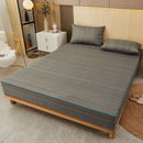 Waterproof six-sided zippered mattress protector.