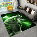3D Tiger Leopard Cheetah Lion Wolf Area Rug,
