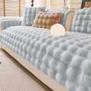 Sofa cover in synthetic rabbit fur plush-Limited time offer ✅
