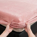 1 piece of thick, soft, and warm velvet sheet