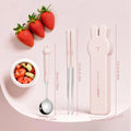 WORTHBUY portable and cute 3/4 piece dinner set.
