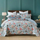 100% Cotton Quilted Bedspread for Queen/King Bed.