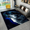 3D Tiger Leopard Cheetah Lion Wolf Area Rug,