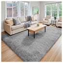 Long, fluffy rug for the living room.