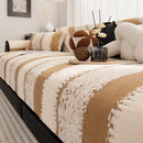 Waterproof sofa cover with a soft finish.