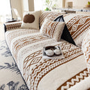 Protective sofa cover, ideal for winter.