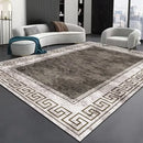 Modern Grey Area Rug – Soft Living Room Carpet