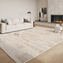 Minimalist Italian rugs for the living room.