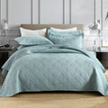 100% Cotton Quilted Bedspread for Single, Double and Queen Beds.
